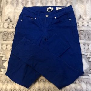 Indigo Rein Women's Royal Blue Skinny Jeans Size 3